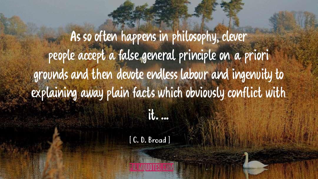 O C D quotes by C. D. Broad