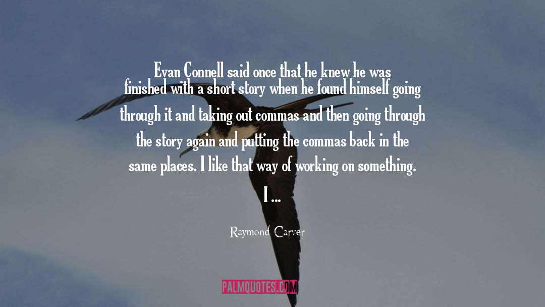 O Connell quotes by Raymond Carver