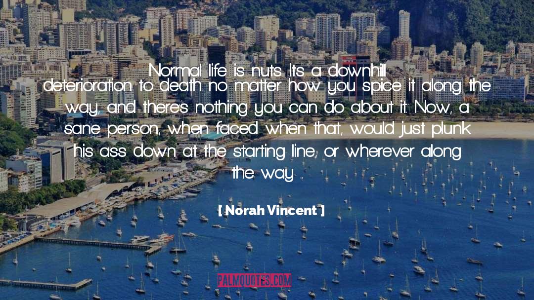 O Line quotes by Norah Vincent
