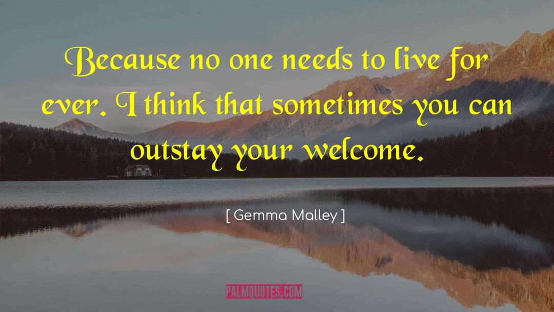 O Malley quotes by Gemma Malley