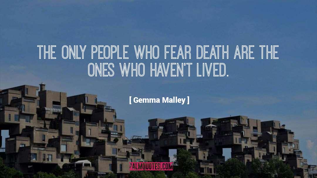 O Malley quotes by Gemma Malley