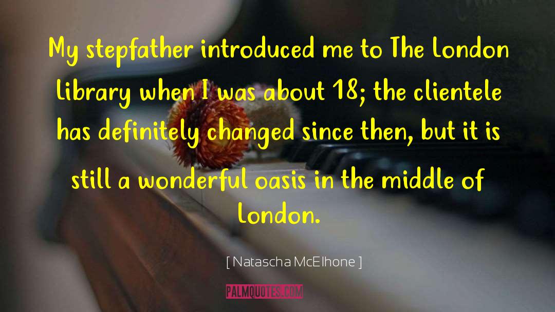 Oasis quotes by Natascha McElhone