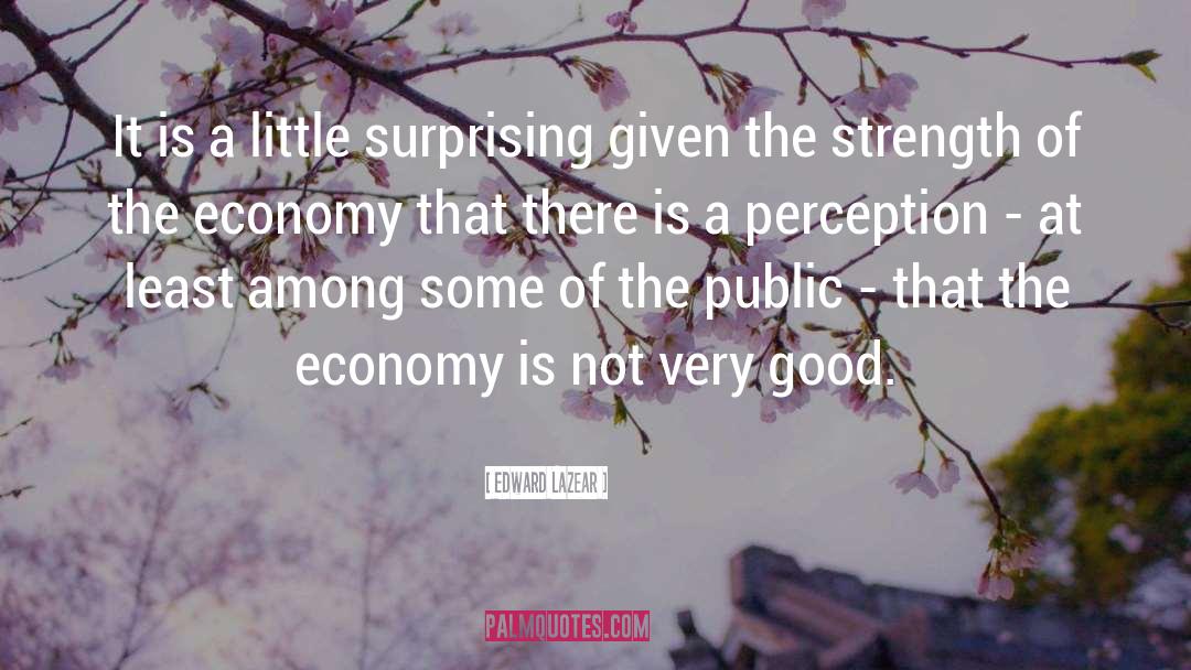 Obama Economy quotes by Edward Lazear