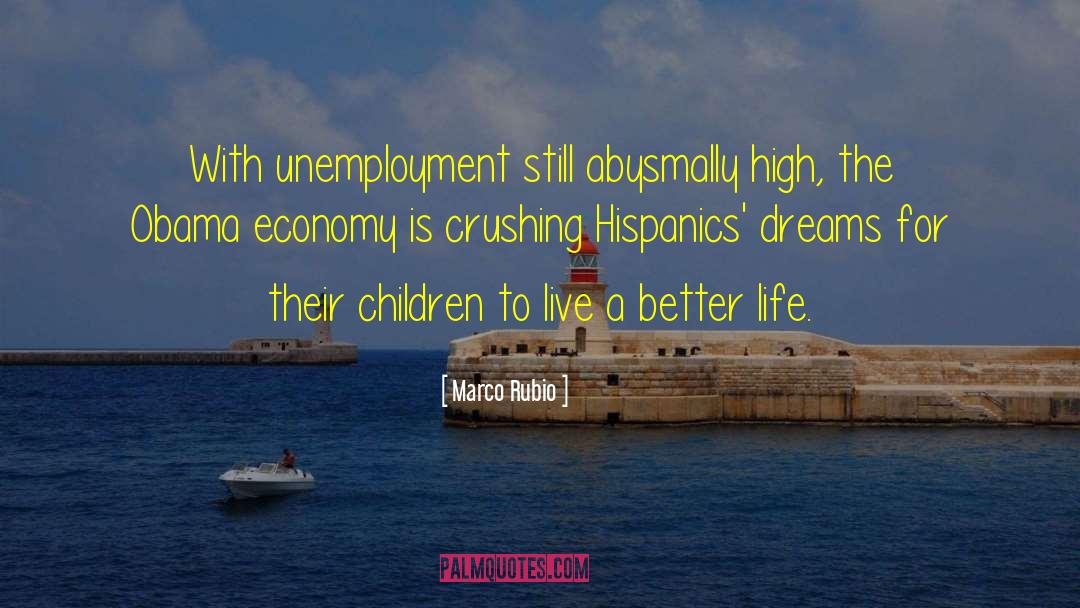 Obama Economy quotes by Marco Rubio