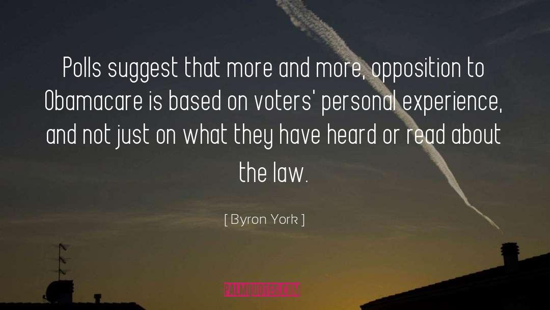 Obamacare quotes by Byron York