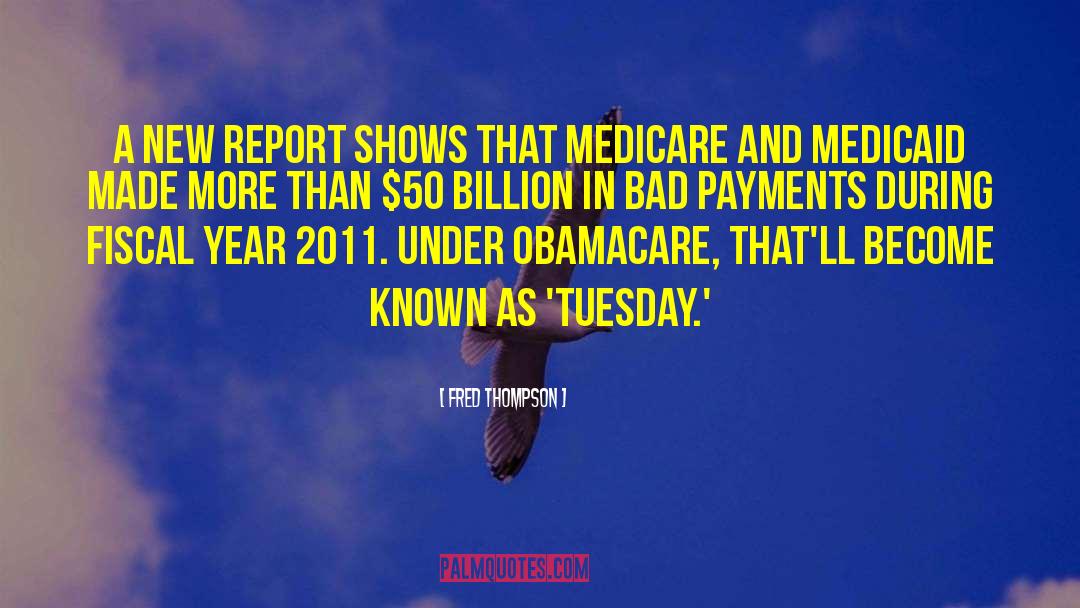 Obamacare quotes by Fred Thompson