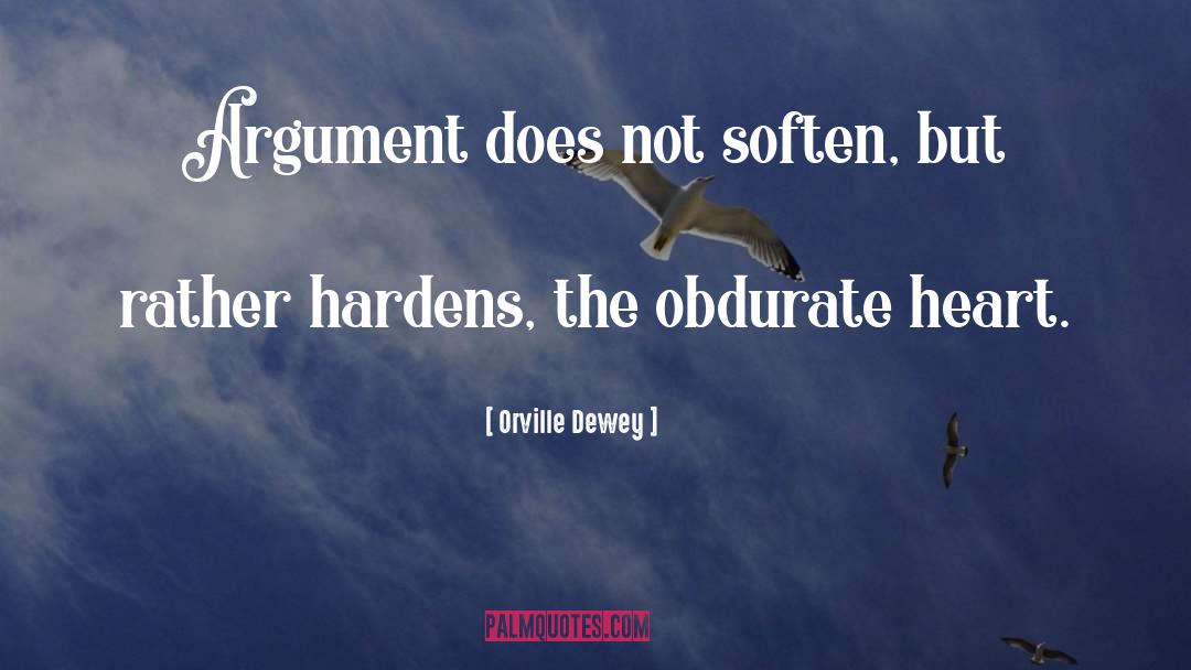 Obdurate quotes by Orville Dewey