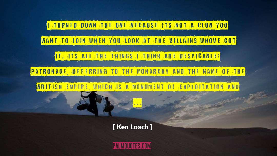 Obe quotes by Ken Loach