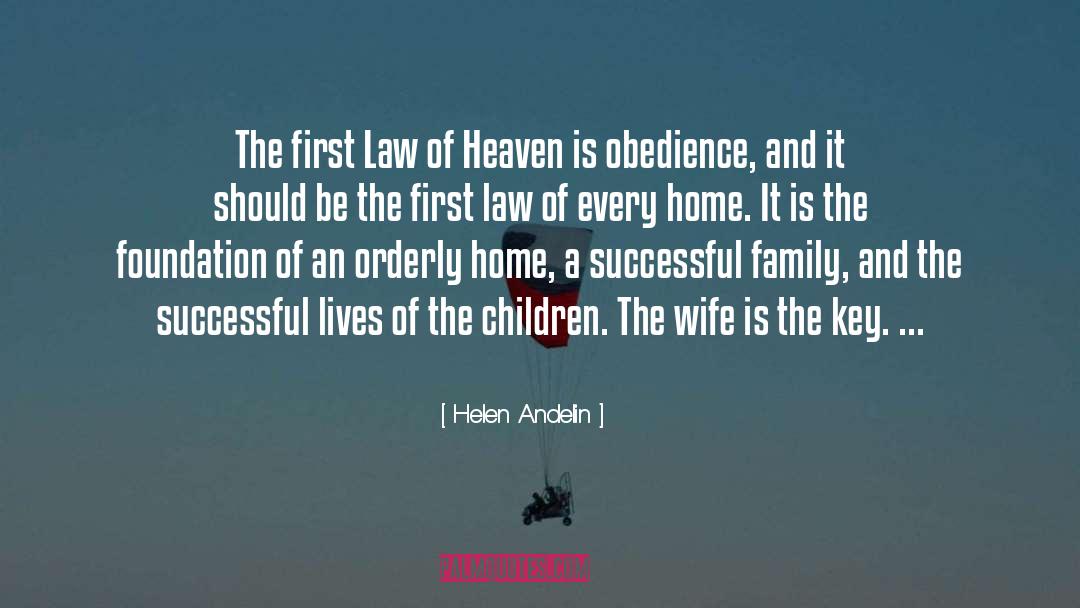 Obedience Christianity quotes by Helen Andelin