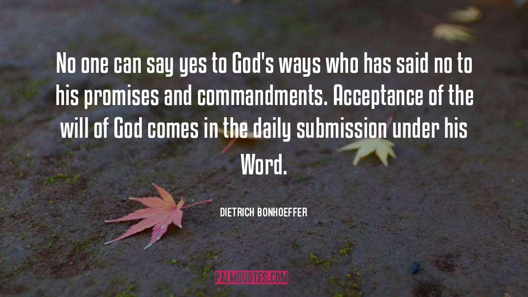 Obedience To God quotes by Dietrich Bonhoeffer