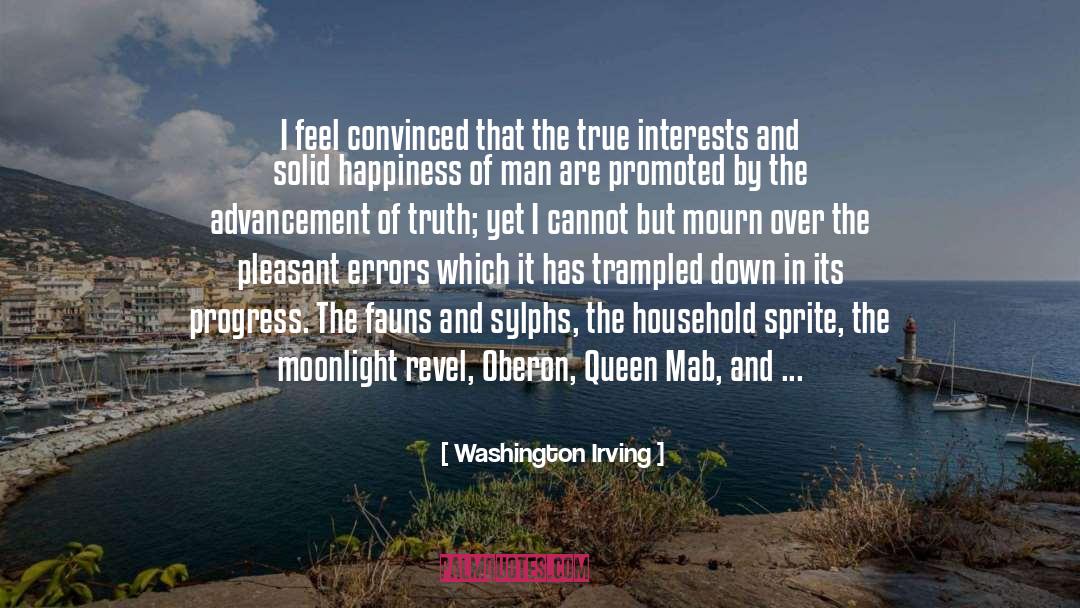 Oberon quotes by Washington Irving