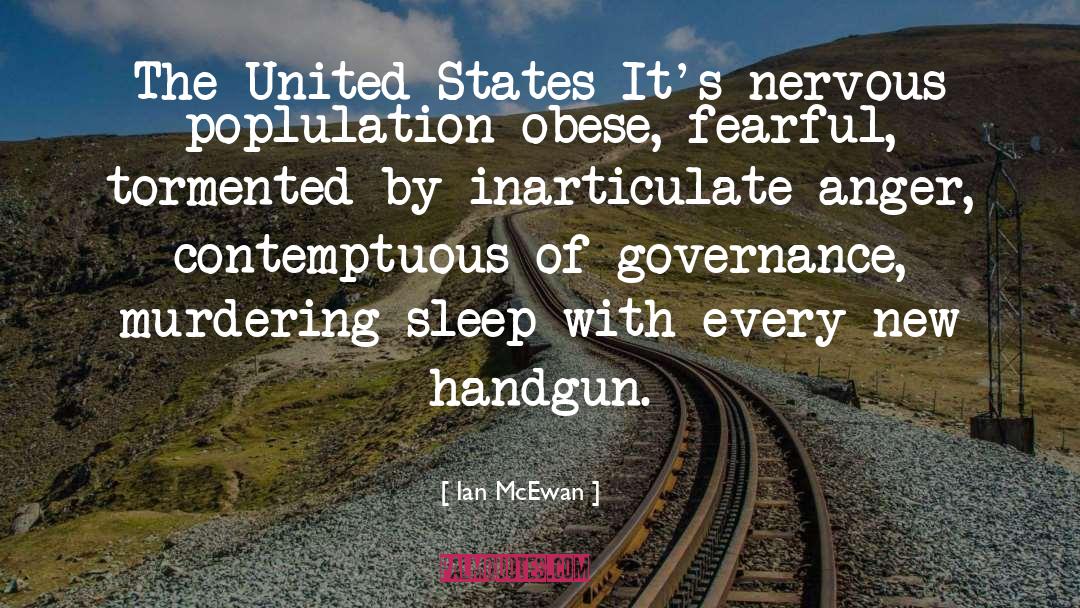 Obese quotes by Ian McEwan