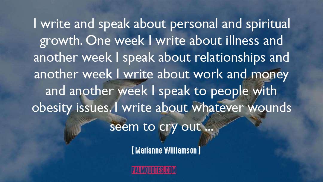 Obesity quotes by Marianne Williamson