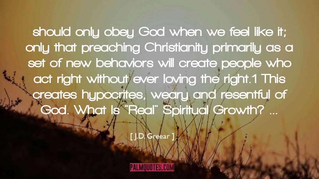 Obey God quotes by J.D. Greear