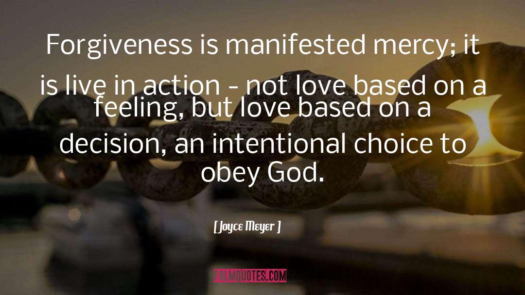 Obey God quotes by Joyce Meyer