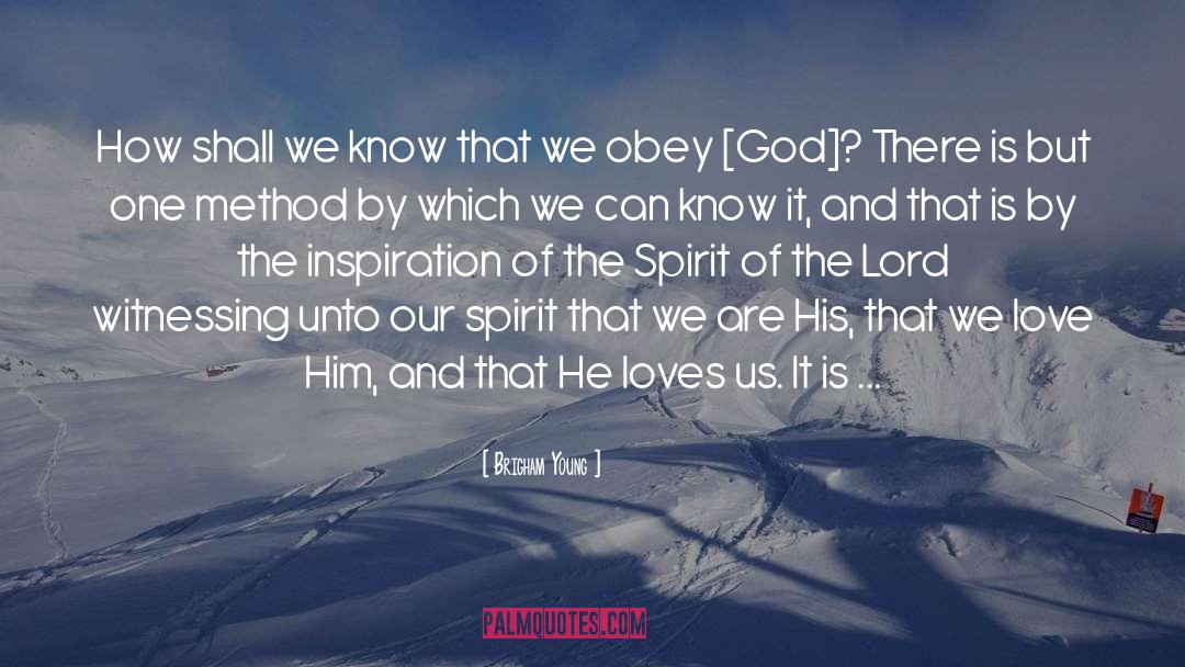Obey God quotes by Brigham Young