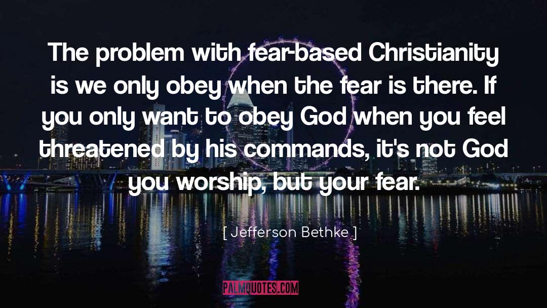 Obey God quotes by Jefferson Bethke