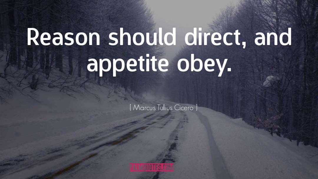 Obey quotes by Marcus Tullius Cicero