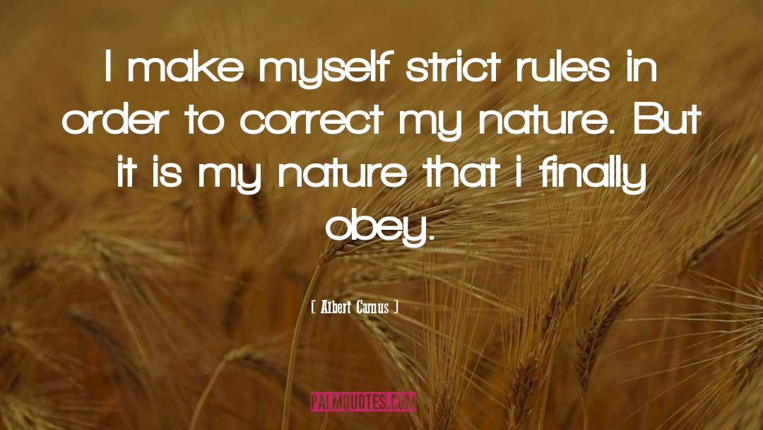 Obey quotes by Albert Camus