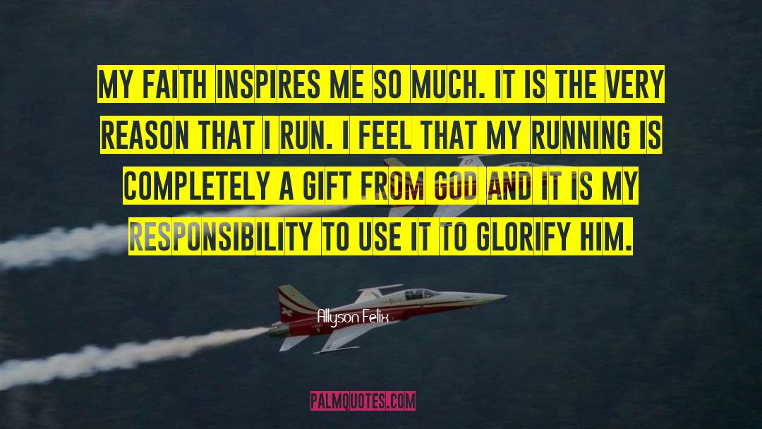 Obeying God quotes by Allyson Felix