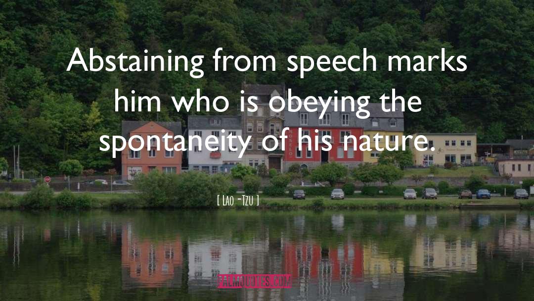 Obeying quotes by Lao-Tzu