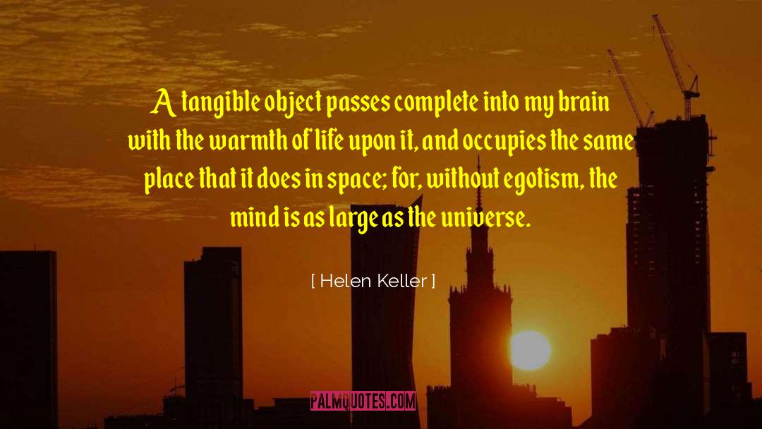 Object Constancy quotes by Helen Keller