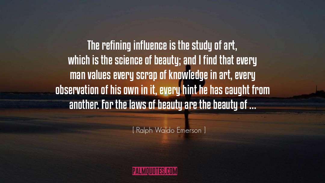 Object Of Art quotes by Ralph Waldo Emerson