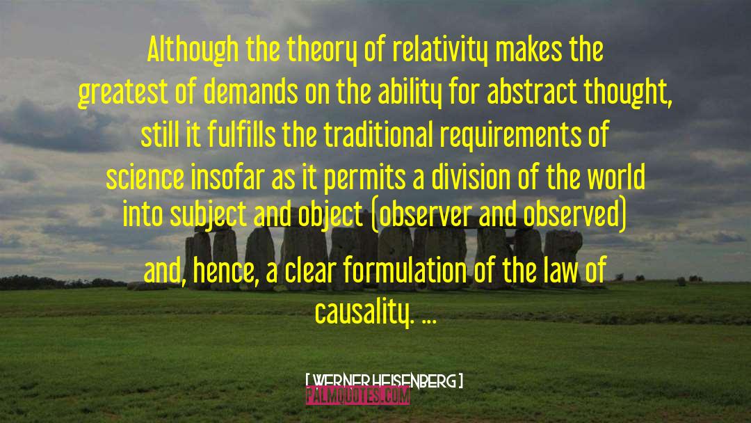 Object Subject Reversal quotes by Werner Heisenberg