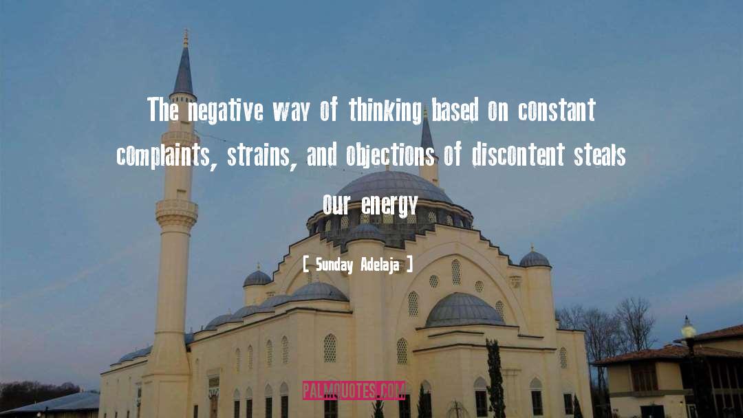 Objections quotes by Sunday Adelaja