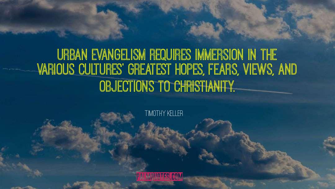 Objections quotes by Timothy Keller