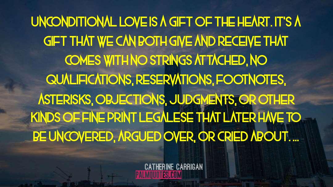 Objections quotes by Catherine Carrigan