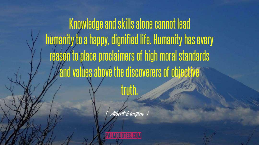 Objective Truth quotes by Albert Einstein