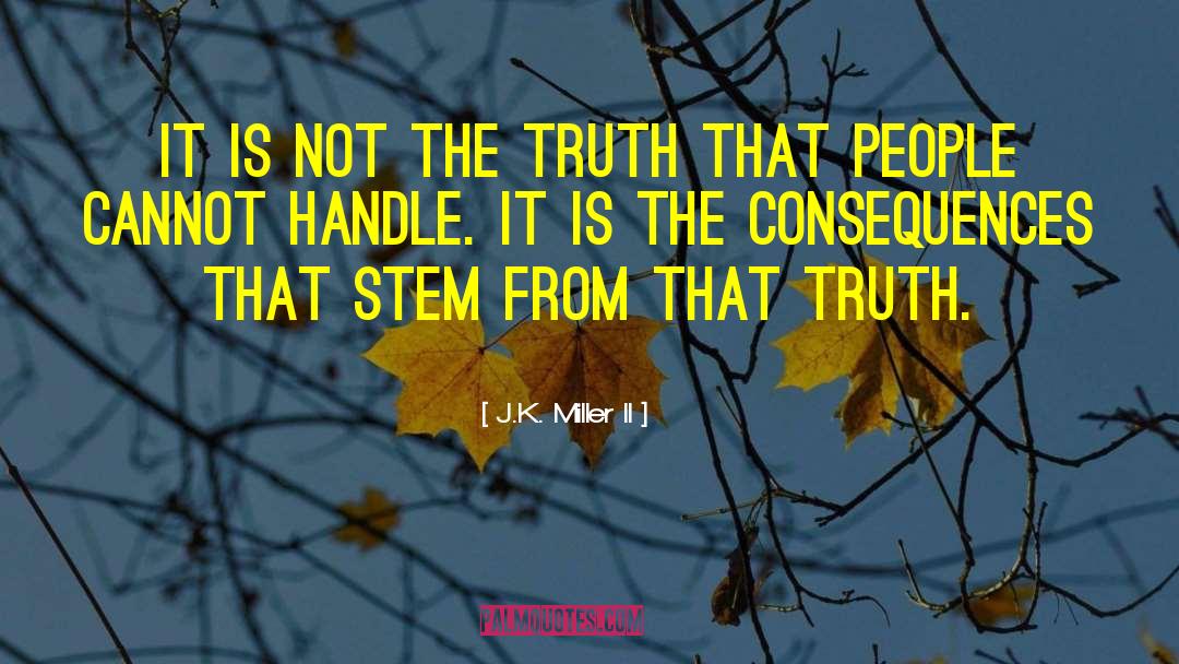 Objective Truth quotes by J.K. Miller II