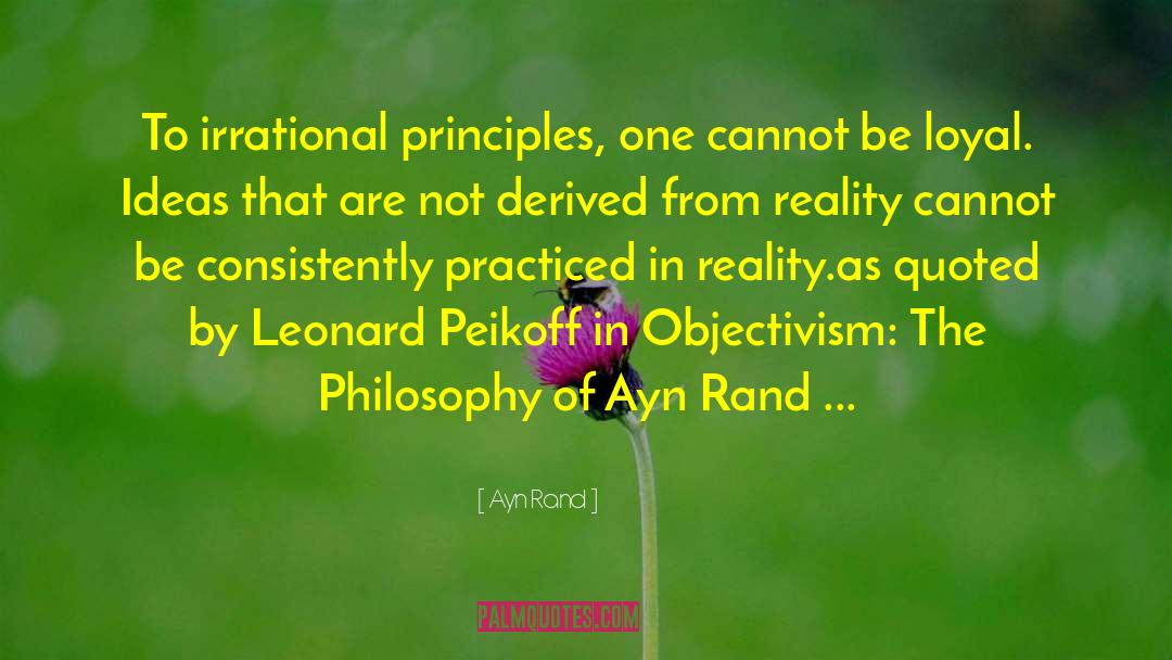 Objectivism quotes by Ayn Rand