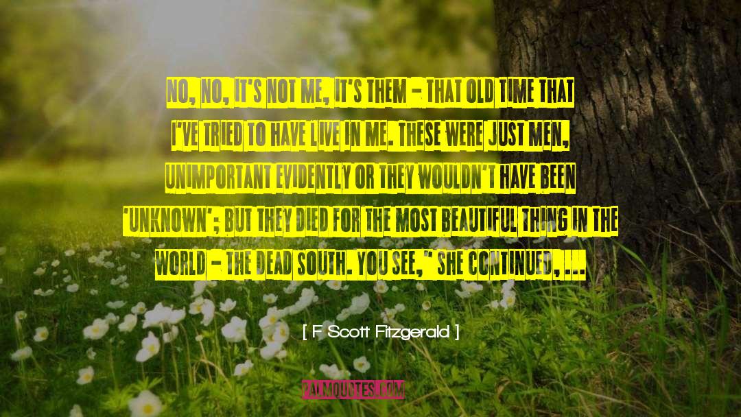 Oblige quotes by F Scott Fitzgerald