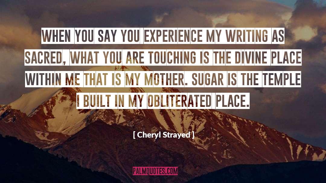 Obliterated quotes by Cheryl Strayed
