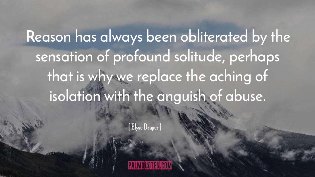 Obliterated quotes by Elyse Draper