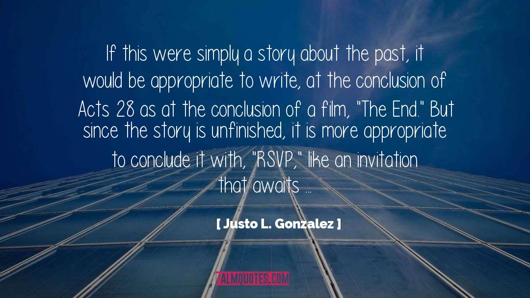 Oblivion Film quotes by Justo L. Gonzalez