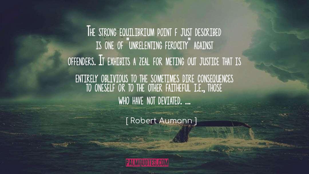 Oblivious quotes by Robert Aumann