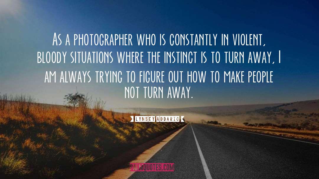 Obremski Photographer quotes by Lynsey Addario