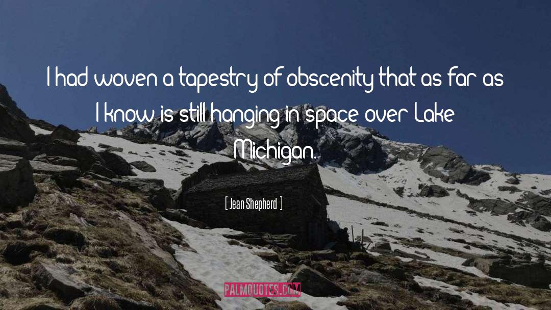 Obscenity quotes by Jean Shepherd