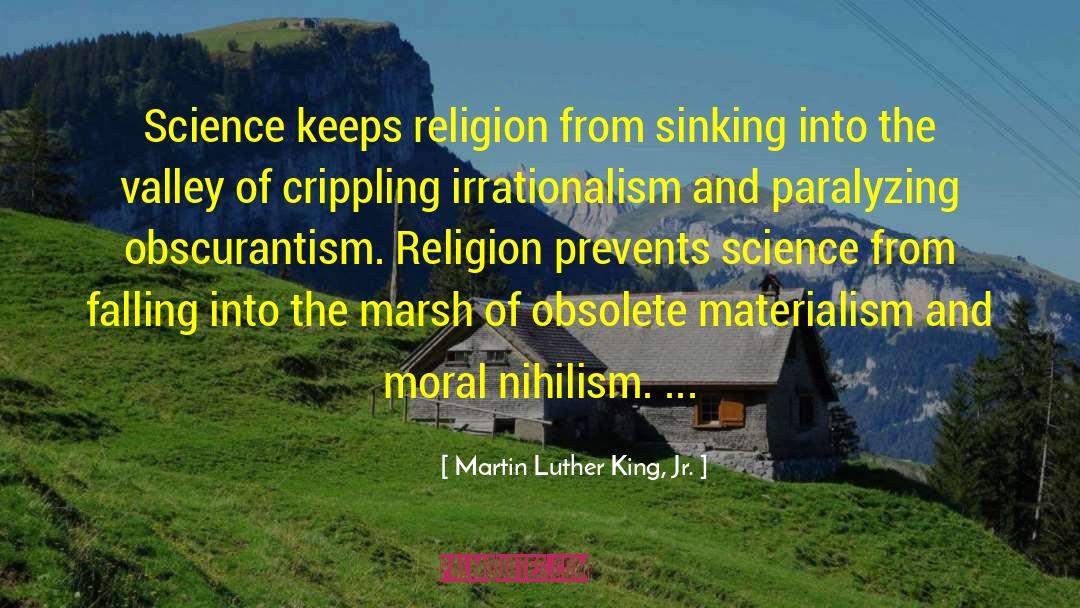 Obscurantism quotes by Martin Luther King, Jr.