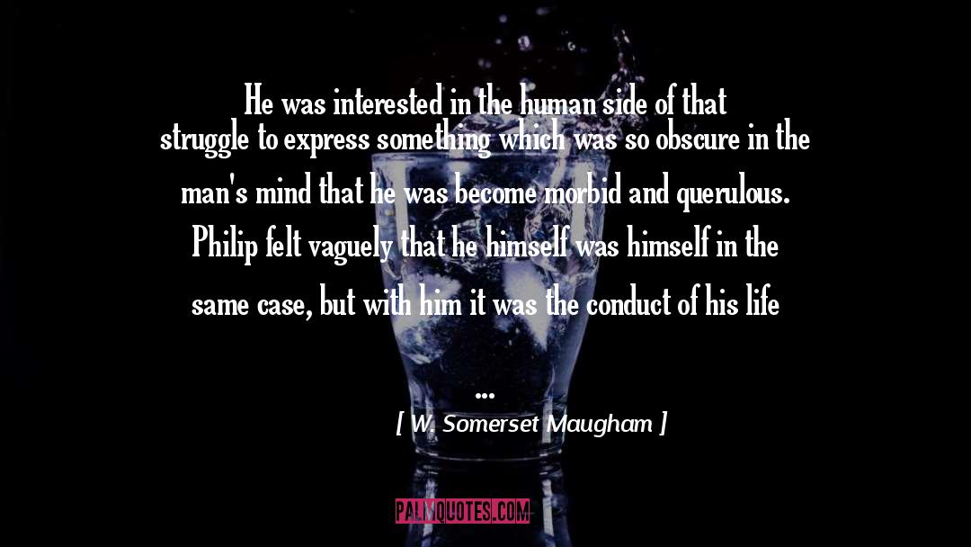 Obscure quotes by W. Somerset Maugham