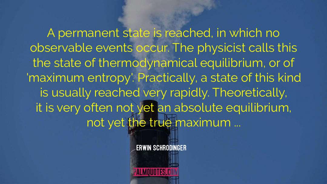Observable quotes by Erwin Schrodinger
