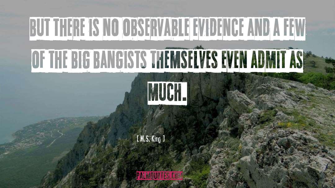 Observable quotes by M.S. King