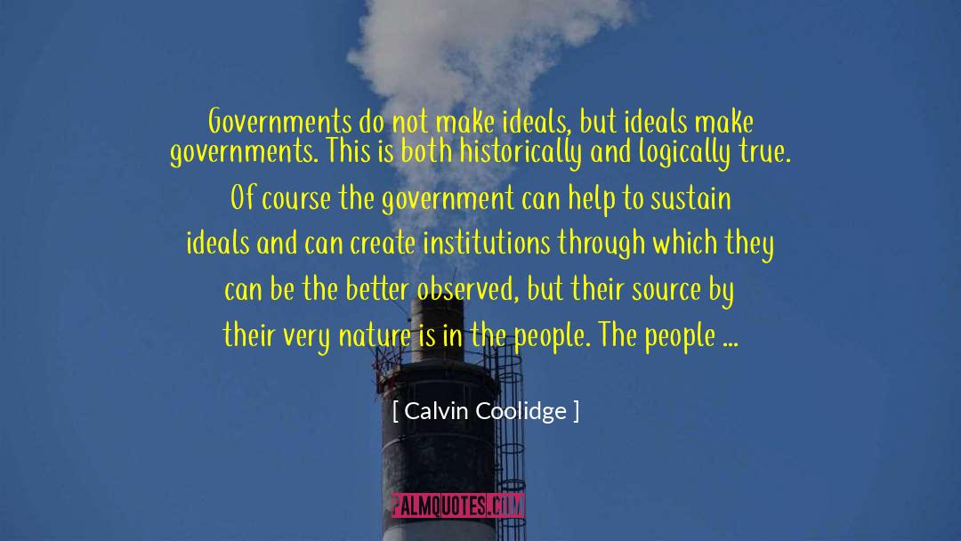 Observance quotes by Calvin Coolidge