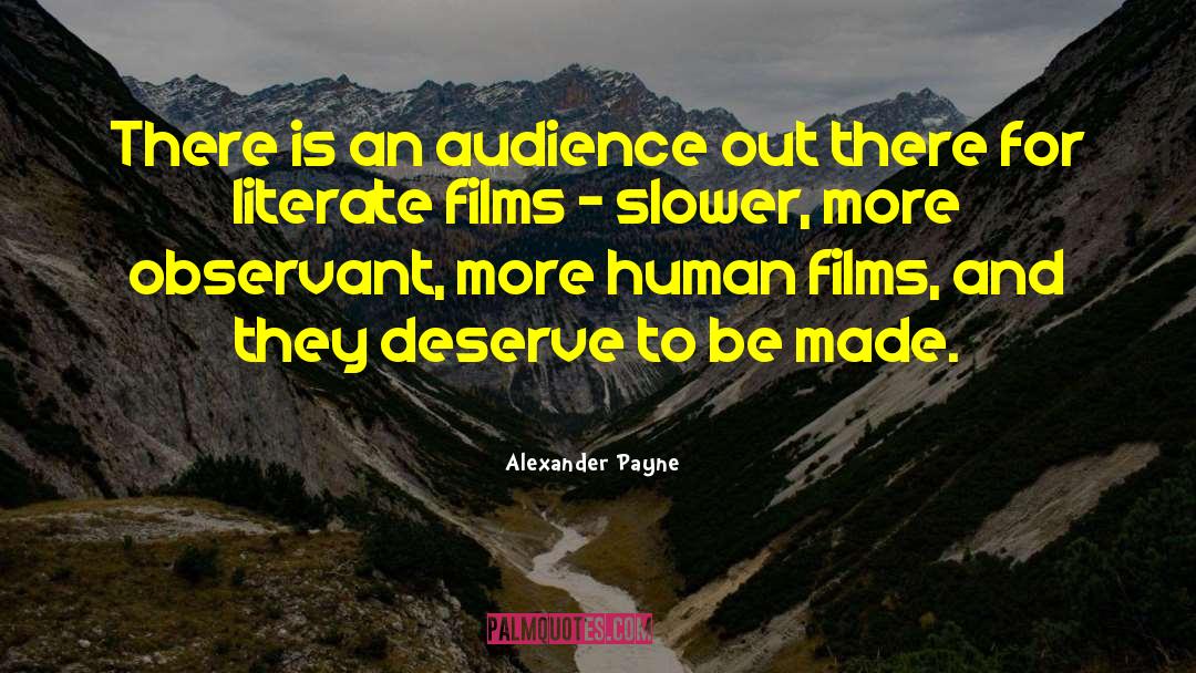 Observant quotes by Alexander Payne