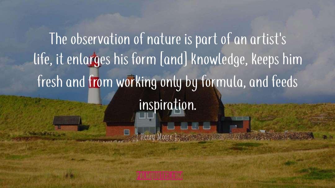 Observation quotes by Henry Moore