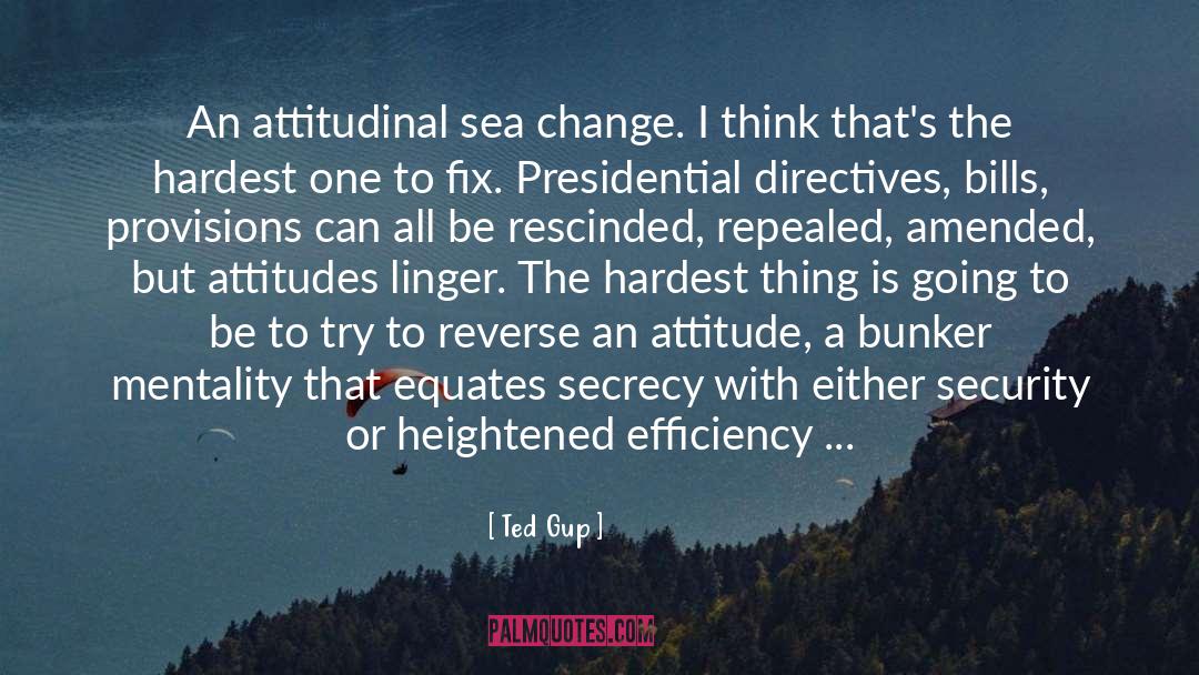 Observation With An Attitude quotes by Ted Gup