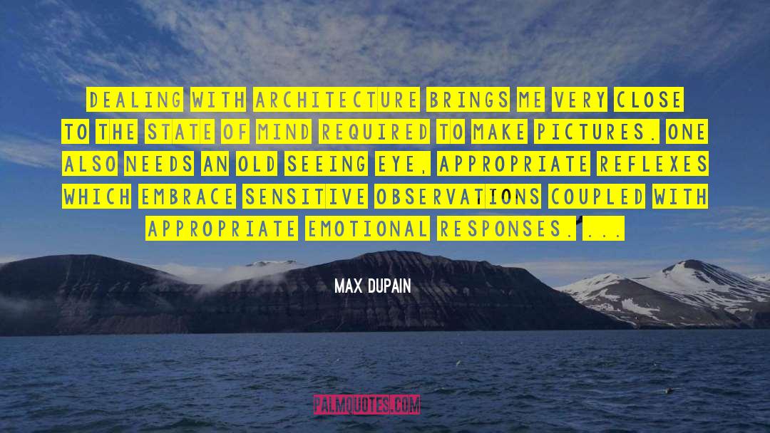 Observation With Participation quotes by Max Dupain